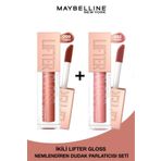 Maybelline New York Lifter Gloss 003 Moon ve 009 Topaz Nemlendirici Dudak Parlatıcısı
