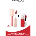 Maybelline New York Lifter Gloss Nemlendirici Dudak Parlatıcısı - 003 Moon Mini Matte Ink 20 Pioneer Hediyeli