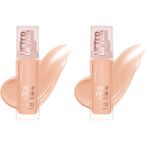 Maybelline New York Lifter Niasinamid ve Hyalüronik Asit İçeren Aydınlatan Fondöten - 116 (2 paketi)