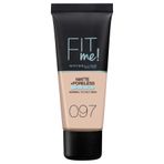 Maybelline New York No:97 Natural Fit Me Matte Poreless Fondöten