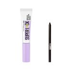 Maybelline New York Super Lock Brow Glue Kaş Sabitleyici Maskara & Maybelline Tattoo Mini Jel Göz Kalemi Hediyeli