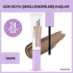 Maybelline New York Super Lock Brow Glue Taupe Kaş Sabitleyici Maskara