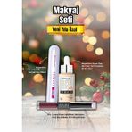 Maybelline New York Super Stay Fondöten 05.5, Maskara Surreal Very Black, Infaillible Likit Ruj & Balm 215