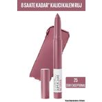 Maybelline New York Superstay Ink Crayon 25 Stay Exceptional Kalem Ruj