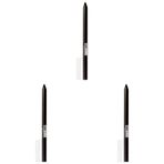 Maybelline New York Tattoo Liner Jel Göz Kalemi - 900 Deep Onyx (Siyah) (3 paketi)