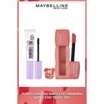 Maybelline New York Teddy Tint Likit Mat Tint 15 Skinny Dip & Super Lock Brow Glue Kaş Sabitleyici