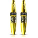 Maybelline New York The Colossal Big Shot Daring Black Maskara, Ekstra Siyah (2 paketi)