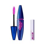 Maybelline New York Volum Express Rocket Ekstra Siyah Maskara Mini Falsies Surreal Maskara 4.7 ml Makyaj Seti