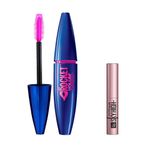 Maybelline New York Volum' Express Rocket Ekstra Siyah Maskara & Mini Lash Sensational Sky High Maskara Makyaj Seti