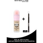 Maybelline Super Instant Perfector Glow 01 Light Fondöten + Mini Tattoo Liner Göz Kalemi