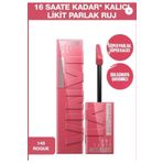 Maybelline Super Stay Vinyl Ink Uzun Süre Kalıcı 145 Rogue Likit Parlak Ruj