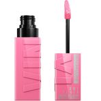Maybelline Super Stay Vinyl Ink Uzun Süre Kalıcı 155 Upbeat Likit Parlak Ruj