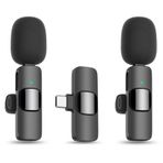 MAYBESTA iPhone 15 Serisi/Android/Dizüstü Bilgisayar için Kablosuz Yaka Yaka Mikrofonları - Video Kaydı için Bluetooth Mini Telefon Mikrofonları - Tiktok YouTube Vlog için USB C Arayüzü ile