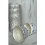 maycup 14 Oz Şeffaf Kapaklı Karton ÇORBA-AŞURE KASESİ 50 Adet Maycup