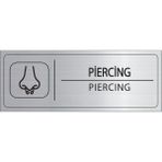 Mayeka Piercing Isimlik Gümüş Metal Kapı Isimliği Levhası Yönlendirme Tabelası