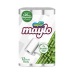 Maylo 12'li Süper 3 Katlı Bambu Kağıt Havlu