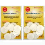 Maymom Medela göğüs pompaları için membranlar, 16 adet değer paketi, Lactina, Swing, Pompa, Stil Pompası için uygun, Parça # 87088