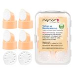 Maymom Replacement Valve and membran for Medela Breastpumps (Swing, Lactina, Pump Style), 4 x Valves/6 X Membranes, Part # 87089 (English Manual)