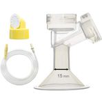 Maymom - Sağma pompası seti Medela-Swing süt pompası ile uyumludur. Bevat göğüs başlığı, valf başlığı, valf membranı en hortum Medela - Swing pompa ile uyumlu (göğüs başlığı 15 mm; göğüs ucu çapı 11-13 mm)