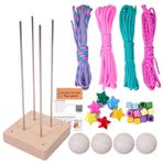 Maymun Yumruk Top Kiti, Maymun Yumruk Knot Kiti | Paracord Ball Yapma Malzemeleri - El yapımı maymun yumruk düğümü seti, çocuklar için paracord cazibe aksesuarları