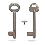 Maymuncuk Oda Kapısı Anahtarı Her Kilidi Açan Anahtarlar-2 Adet - 11mm-13 Mm