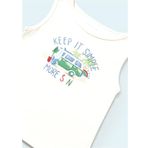 Mayoral 1033 Yeşil Kolsuz Erkek Bebek T-shirt