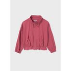 Mayoral Bel Kol Lastikli Fermuarlı Kız Çocuk Sweatshirt - Fuşya - 16 Yaş