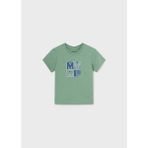 Mayoral Erkek Bebek Basic Kısa Kollu T-Shirt 106 - 12 Ay - Yeşil
