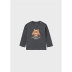 Mayoral Erkek Bebek Baskılı Sweatshirt - 3 Yaş - Antrasit