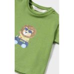 Mayoral Erkek Bebek Tişört 1003 - Yeşil - 4 - 6 Ay