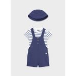 Mayoral Erkek Bebek Yazlık Solapet Şapka 3 Lü Set 1651 - Lacivert - 18