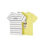 Mayoral Erkek Çocuk 2'li T-shirt Set 3008 SARI