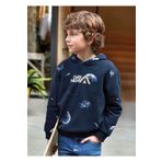 MAYORAL Erkek Çocuk Baskılı Kapüşonlu Sweatshirt 7426
