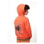 Mayoral Erkek Çocuk Baskılı Sweatshirt Turuncu 6475
