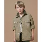 Mayoral erkek çocuk denim çeket 6473 KAHVERENGİ 8 yaş