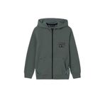 Mayoral erkek çocuk kapşonlu sweatshırt 6476 YEŞİL