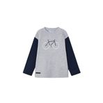 Mayoral erkek çocuk kışlık sweatshırt 4045 GRİ 6 yaş