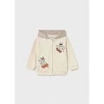 Mayoral Kışlık Erkek Bebek Kanguru Sweatshirt - Krem - 1 Yaş