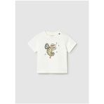 Mayoral Kız Bebek Kısa Kollu T-Shirt Krem - 01004 - 2 Yaş