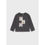 Mayoral Kız Bebek Sweatshirt - Siyah - 1 Yaş