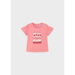 Mayoral Kız Bebek Yazlık Tişört 1011 - Coral - 1 Yaş