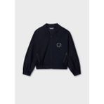 Mayoral Kız Çocuk Baskılı Fermuarlı Sweatshirt 6409 - Siyah - 14 Yaş