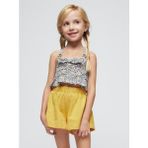 Mayoral Kız Çocuk Bluz Şort Set 3265 - Sarı - 3 Yaş