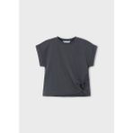 Mayoral Kız Çocuk Crop T-Shirt 3006M - Antrasit - 10 Yaş