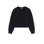 Mayoral Kız Çocuk Siyah Sweatshirt Ust Pulover Rıvetlı 7402 SİYAH