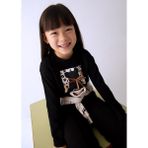 Mayoral Kız Çocuk Sweatshirt - 4 Yaş - Siyah