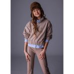 Mayoral Kız Çocuk Sweatshirt - Bej - 10 Yaş