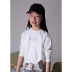 Mayoral Kız Çocuk Sweatshirt - Beyaz - 10 Yaş