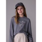 Mayoral Kız Çocuk Sweatshirt - Gri - 10 Yaş