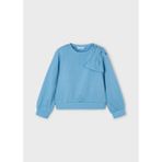 Mayoral Kız Çocuk Sweatshirt - Mavi - 4 Yaş